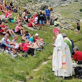 17.7.2022 Tredici Laghi: Momenti della celebrazione